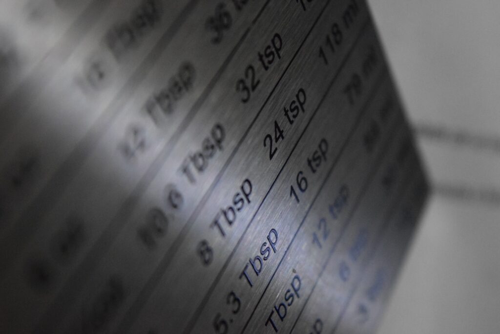 Cooking Measurements: How to Measure Food Ingredients